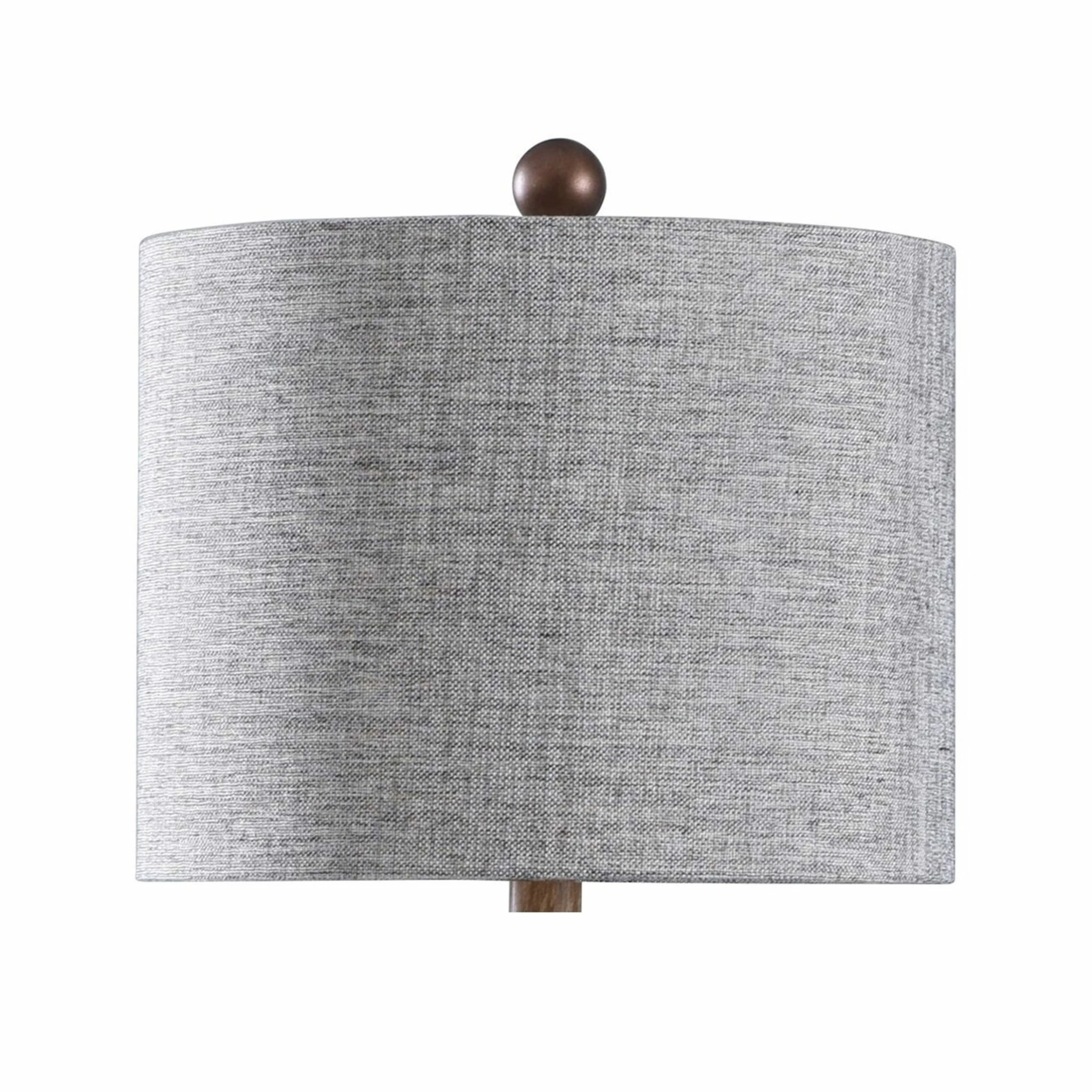 Discount ๐ StyleCraft Home Collection StyleCraft Adrian Painted Light Brown Table Lamp - Heathered Chocolate Shade โจ - Image 3