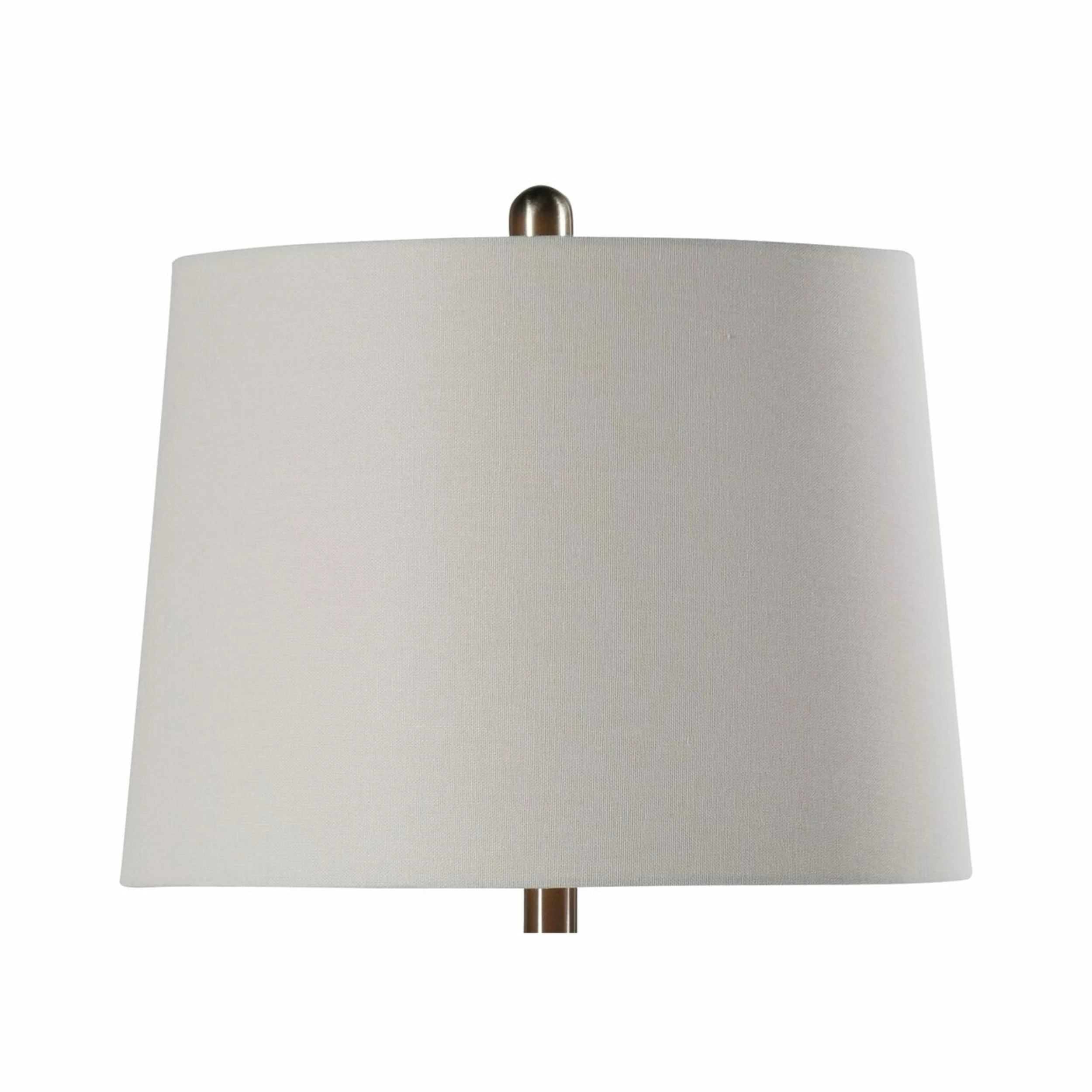 Flash Sale ❤️ StyleCraft Home Collection StyleCraft Adrienne Sheer Blue Table Lamp - Brussels White Shade ✔️ - Image 4