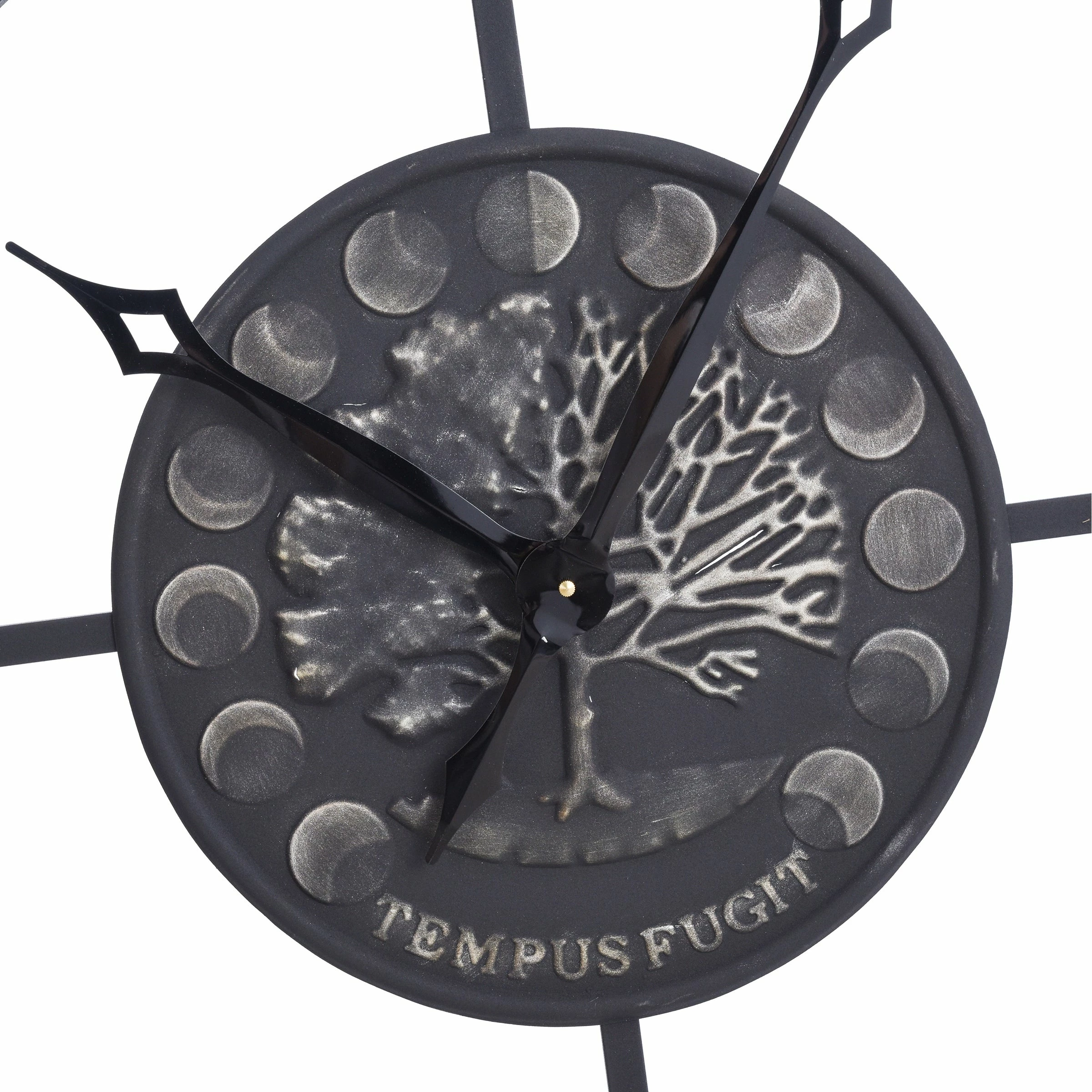 Cheap โ๏ธ StyleCraft Home Collection StyleCraft Aged Black Metal Analog Roman Numiral Wall Clock ๐ - Image 3