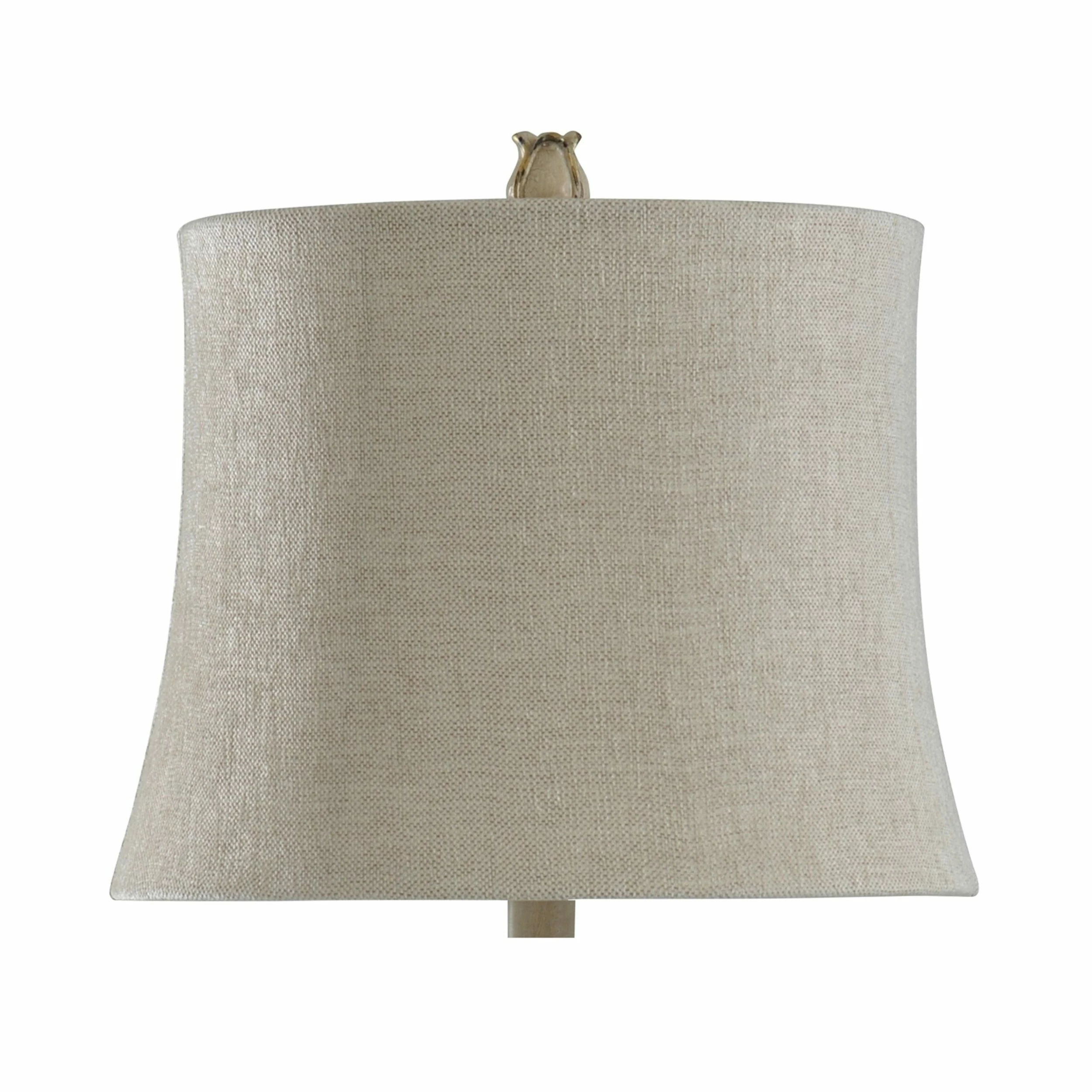 Flash Sale ๐ StyleCraft Home Collection StyleCraft Anastasia Gray Wash Table Lamp - Beige Shade ๐ - Image 3