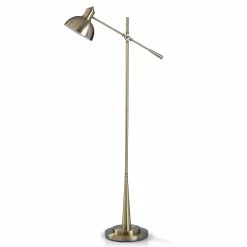 Top 10 ✔️ StyleCraft Home Collection StyleCraft Antique Brass 1-light Steel Adjustable Floor Lamp 😍