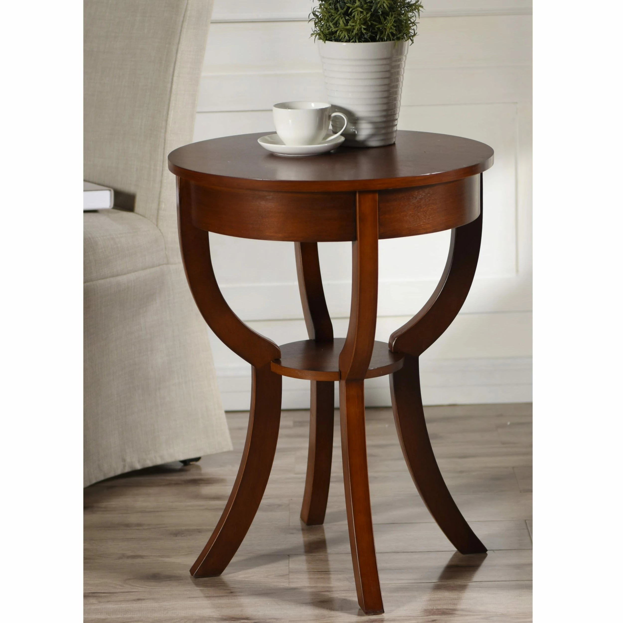 Wholesale 🛒 StyleCraft Home Collection StyleCraft Archer Ridge Dark Brown Side Table ❤️ - Image 4