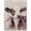 Best Sale 🔥 StyleCraft Home Collection StyleCraft Betty Sue Who Rustic Modern Farmhouse Design Cow Printed Metal Wall Art 👍