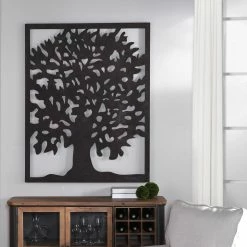 Flash Sale 🥰 StyleCraft Home Collection StyleCraft Black Tree Metal Wall Art ⌛