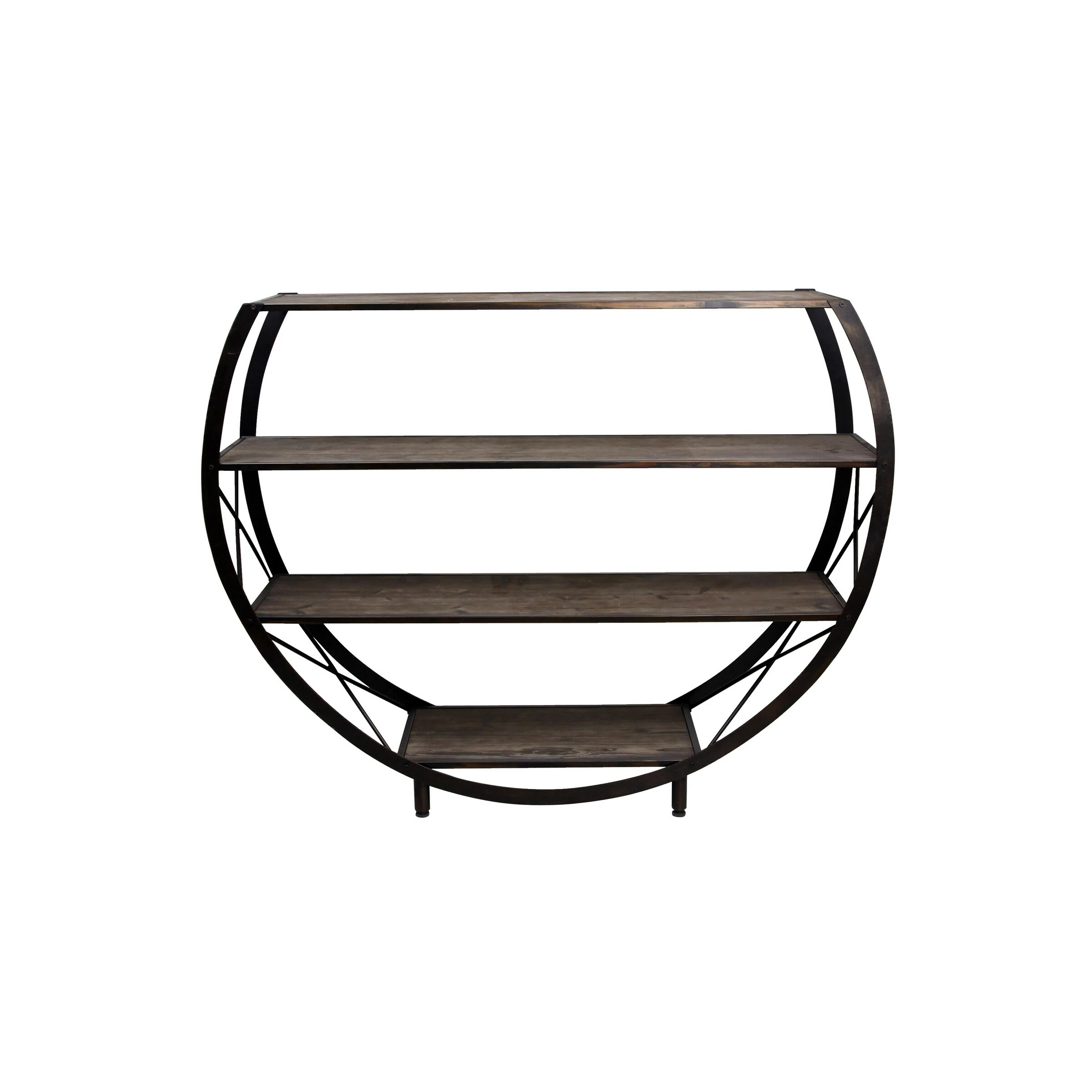 Brand new โจ StyleCraft Home Collection StyleCraft Bryan Keith Santa Monica Circle Bookcase ๐ - Image 2