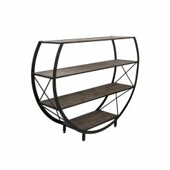 Brand new ✨ StyleCraft Home Collection StyleCraft Bryan Keith Santa Monica Circle Bookcase 🔔