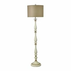 Wholesale 😍 StyleCraft Home Collection StyleCraft Charlton Crackled White And Gold Table Lamp - Taupe Hardback Silk Shade 🥰