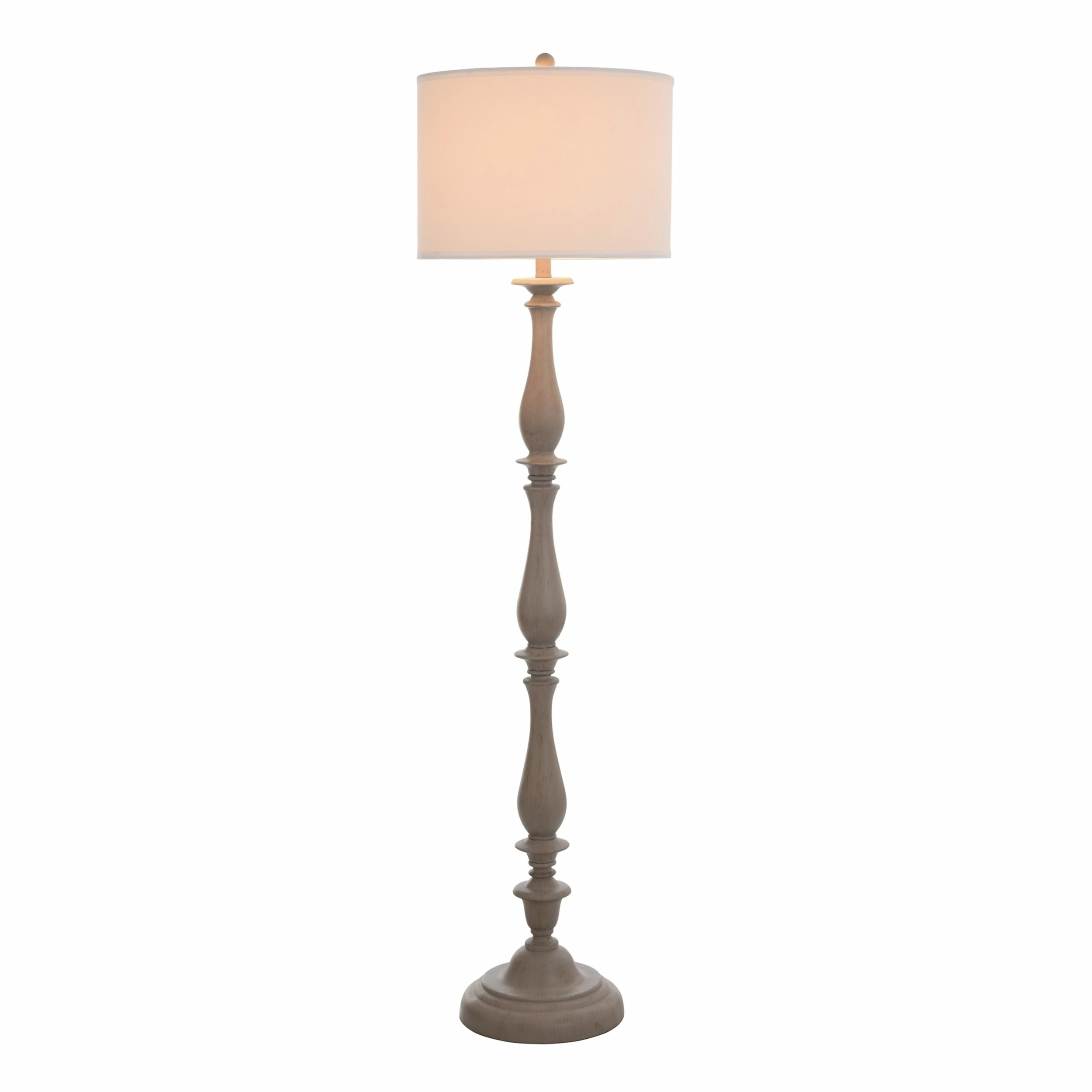 Top 10 π€© StyleCraft Home Collection StyleCraft Charlton Distressed Gray Table Lamp - Taupe Hardback Silk Shade β¨ - Image 2