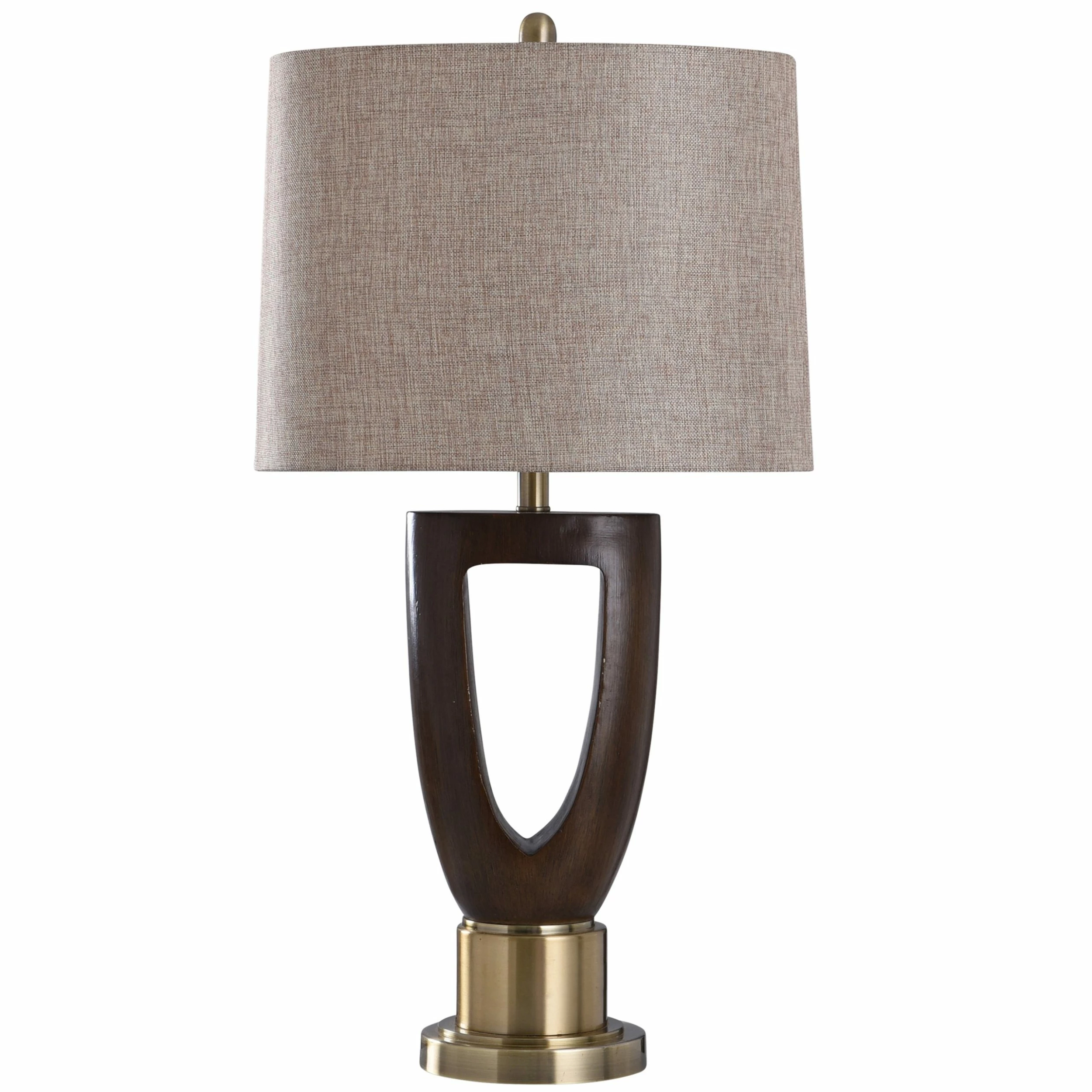 Best Pirce ๐ StyleCraft Home Collection StyleCraft Cheshire Dark Brown Open Frame Vase Table Lamp ๐ฅ