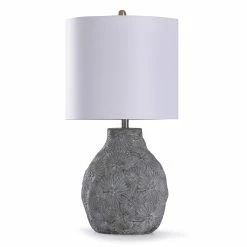 Buy 💯 StyleCraft Home Collection StyleCraft Cleobury Blue Floral Table Lamp With Off-White Drum Shade 👍