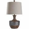 Best reviews of 🛒 StyleCraft Home Collection StyleCraft Darley Chestnut With Silver Vein Relief Band Table Lamp 🔔