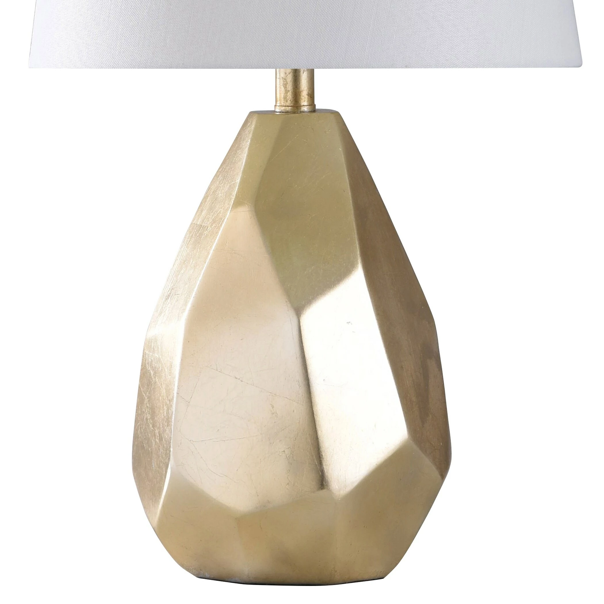 Best Sale โญ StyleCraft Home Collection StyleCraft Declan Gold Table Lamp - Brussels Off White Shade ๐ - Image 4