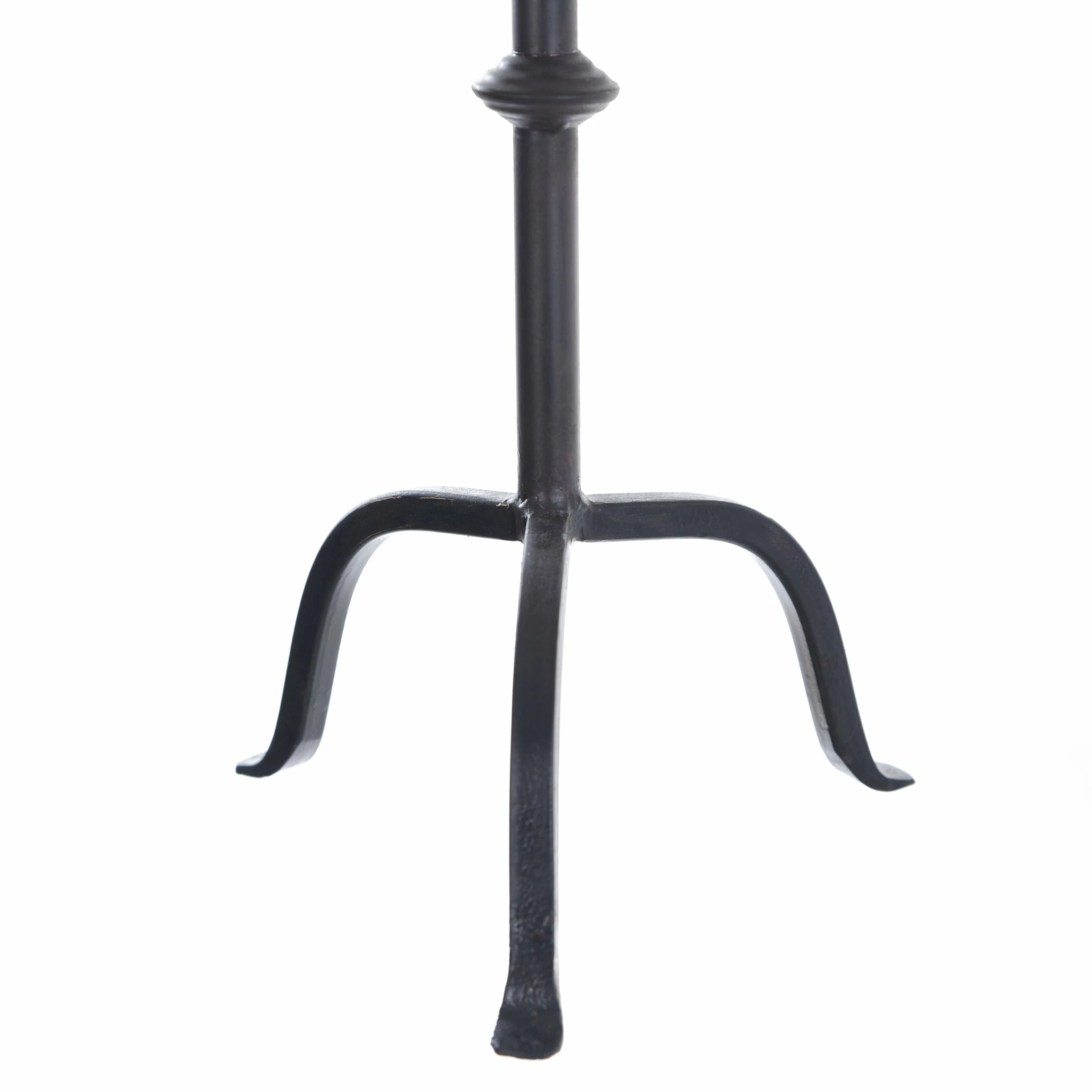 Promo ๐ฅฐ StyleCraft Home Collection StyleCraft Fireside 32-inch Tri Foot Knob Detail Metal Candle Holder With Plate ๐ - Image 4