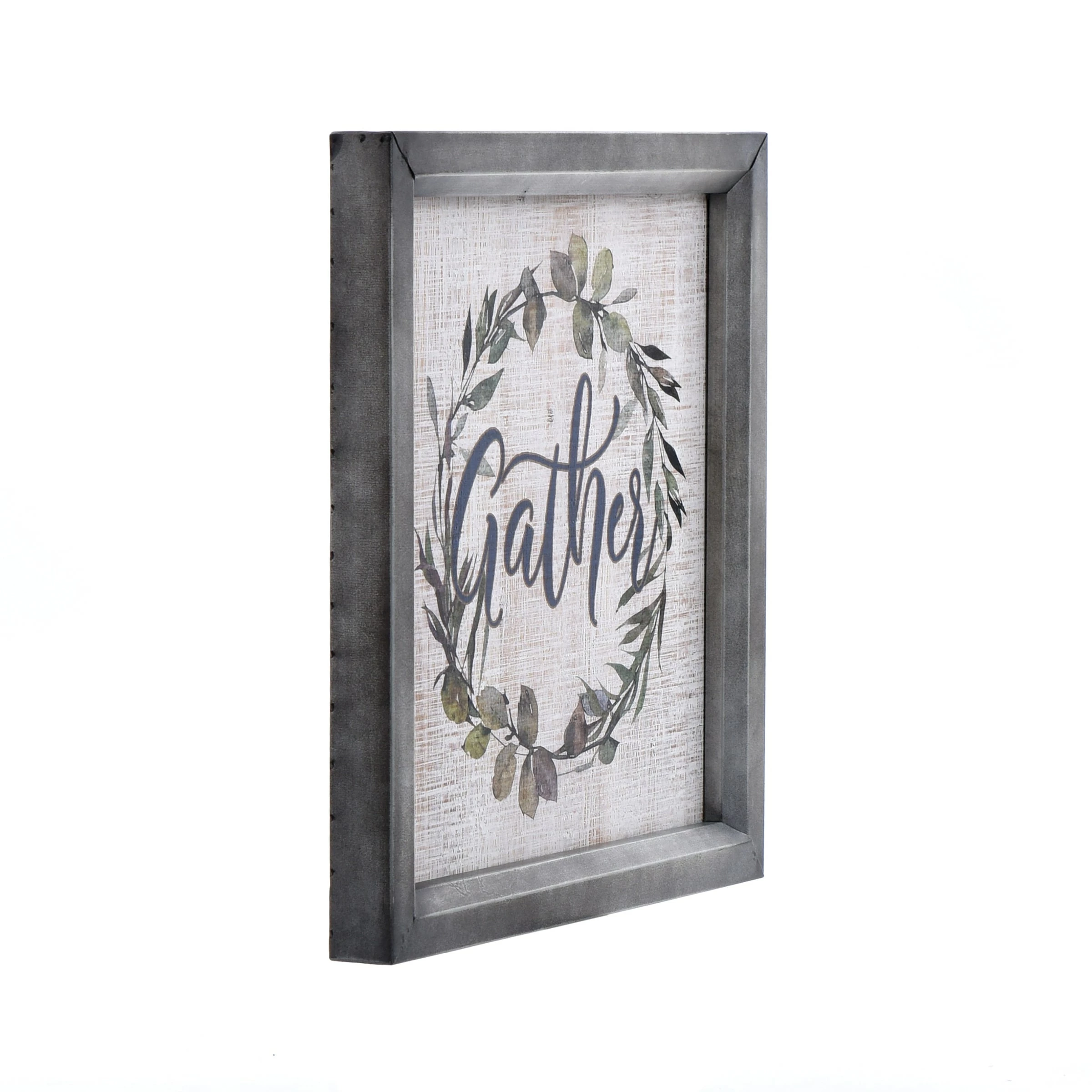 Best reviews of π StyleCraft Home Collection StyleCraft Gather Wreath Wall Art - White π - Image 2