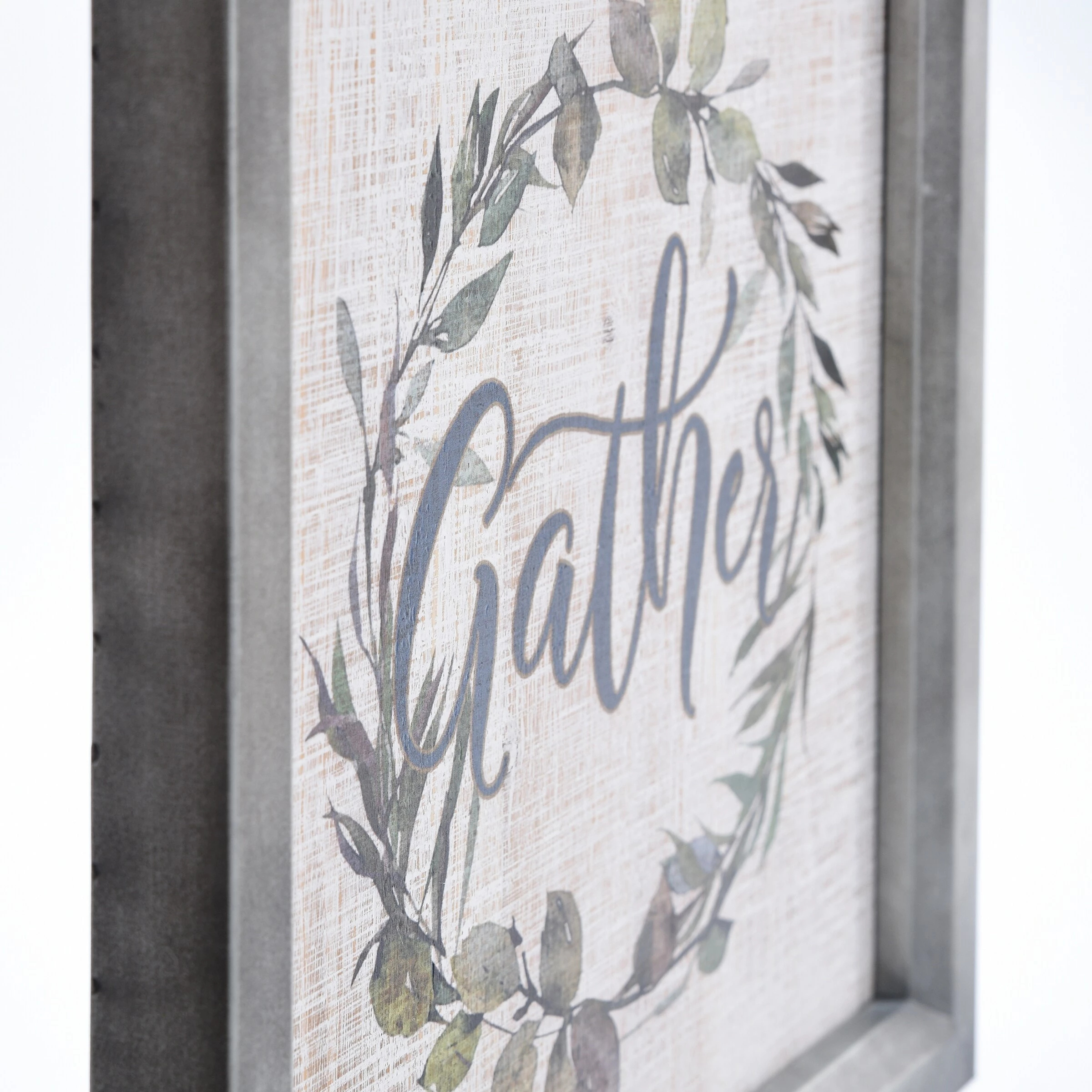 Best reviews of π StyleCraft Home Collection StyleCraft Gather Wreath Wall Art - White π - Image 3