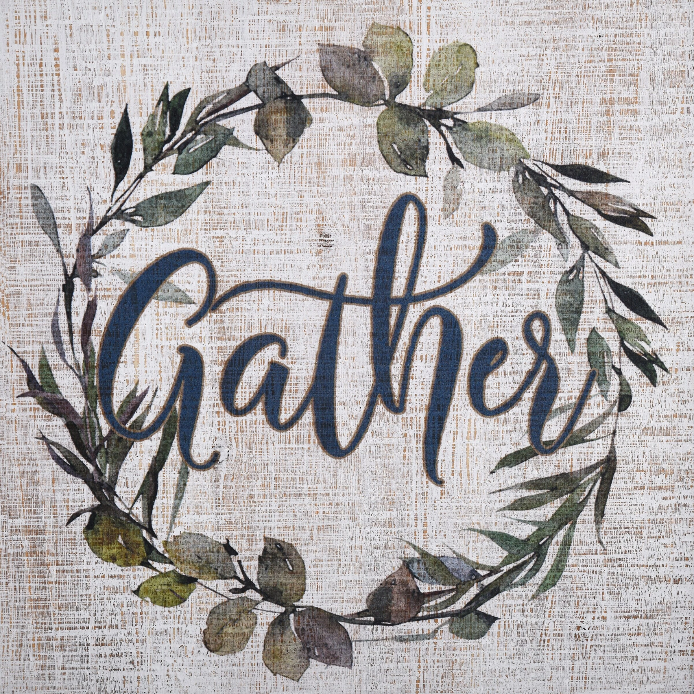 Best reviews of π StyleCraft Home Collection StyleCraft Gather Wreath Wall Art - White π - Image 4