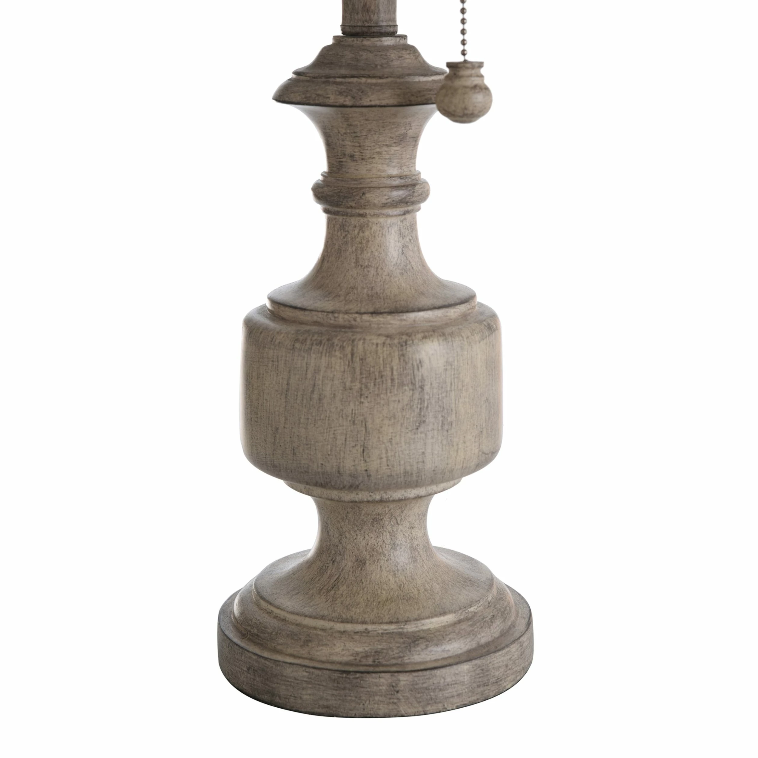 Best Pirce โ๏ธ StyleCraft Home Collection StyleCraft Gilda Distressed Grey And Cream Table Lamp - Heather Gray Shade ๐ - Image 4