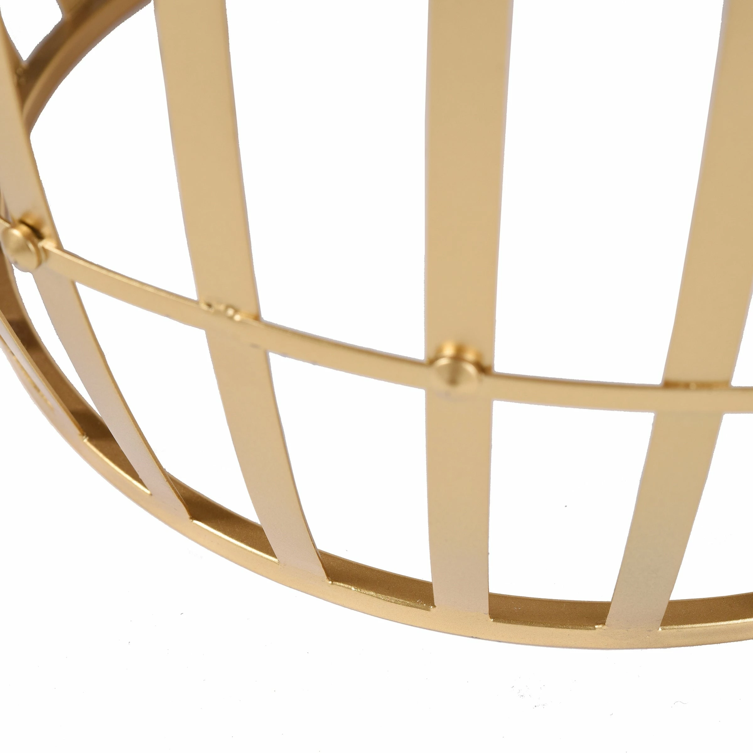 Coupon π StyleCraft Home Collection StyleCraft Gold Cage White Marble Top Nesting Tables (Set Of 2) π - Image 4