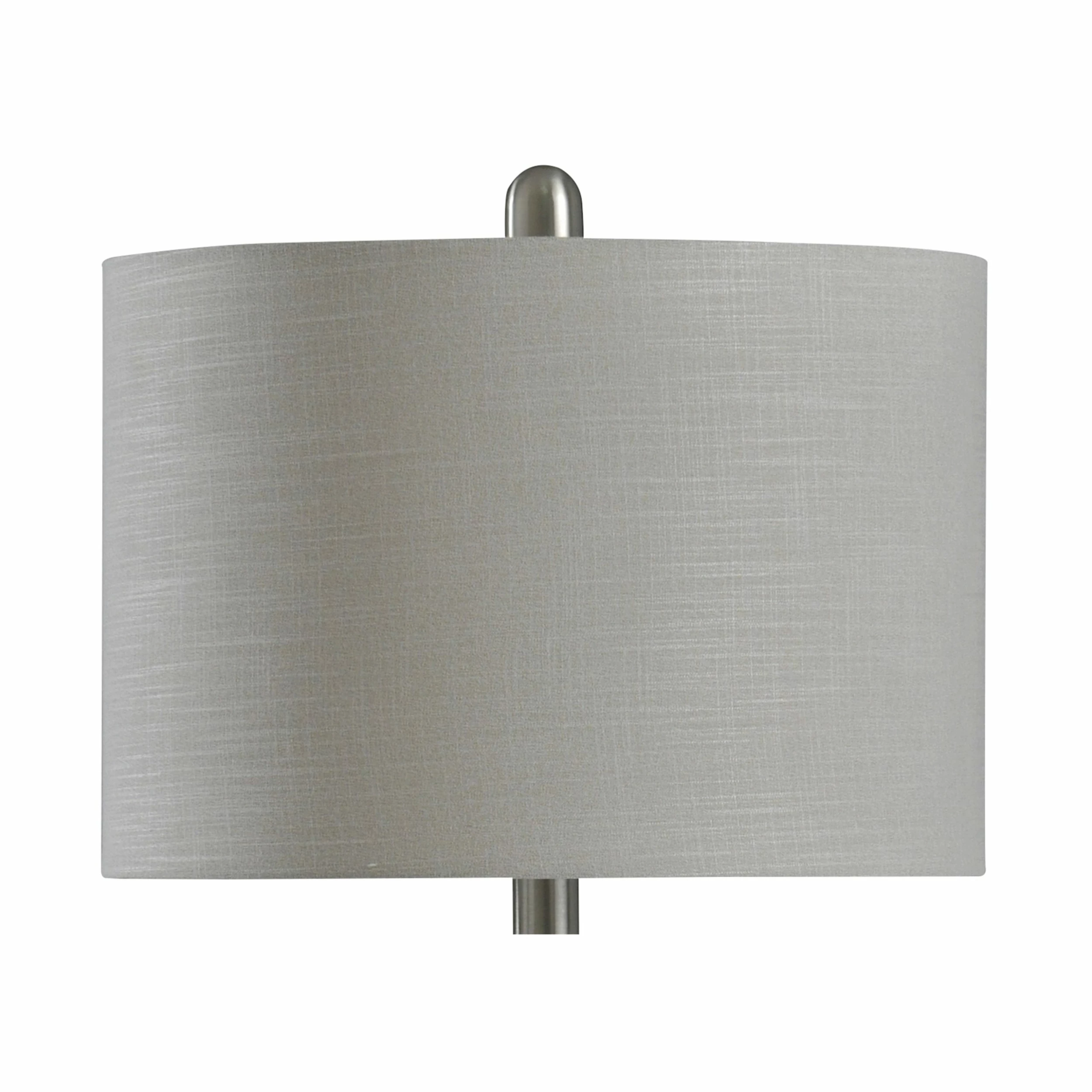 New ✨ StyleCraft Home Collection StyleCraft Joni Distressed Gray And White Table Lamp - Light Gray With Beige Shade ❤️ - Image 4