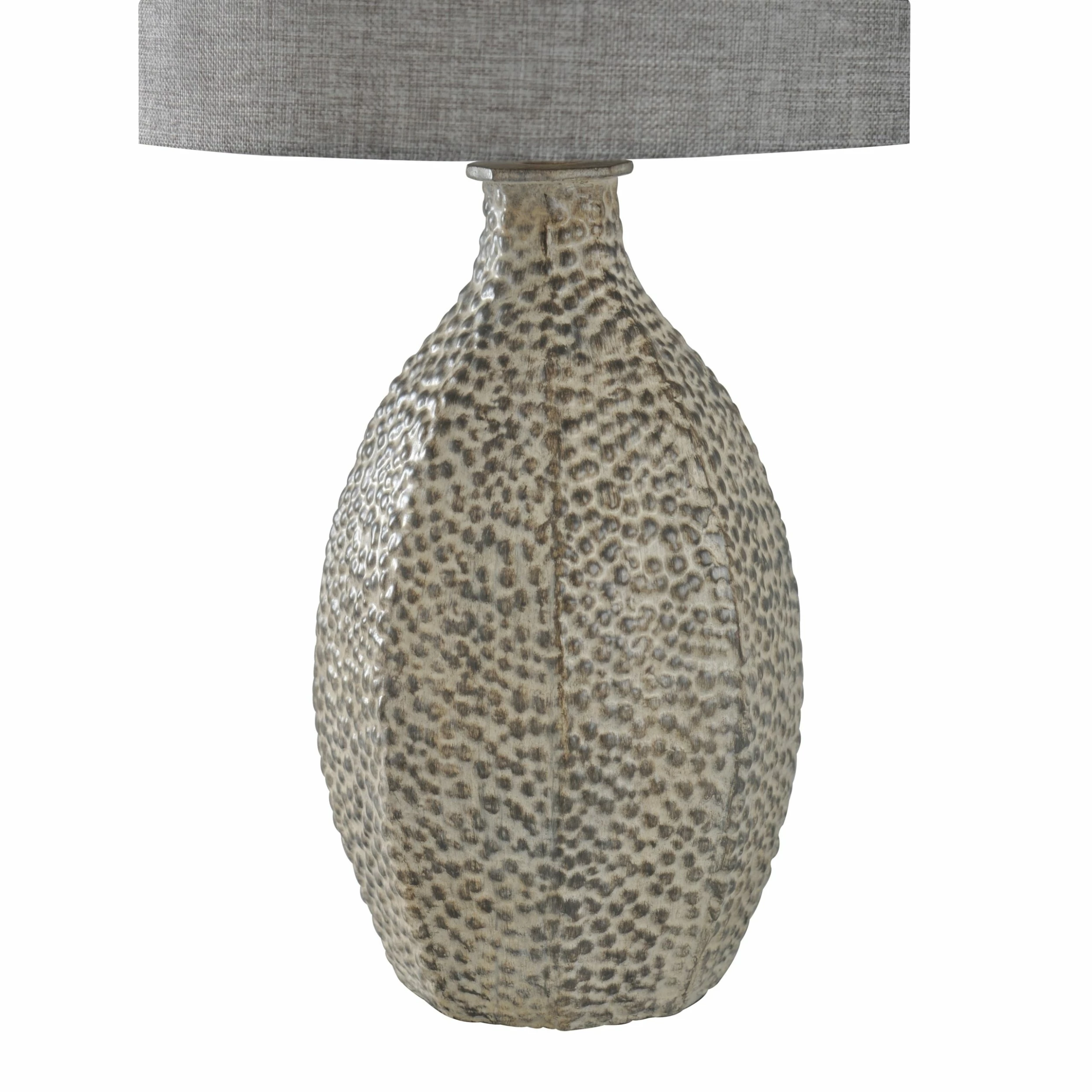 Hot Sale ✔️ StyleCraft Home Collection StyleCraft Laurie Bokava Table Lamp - Textured Grey Shade ✔️ - Image 3