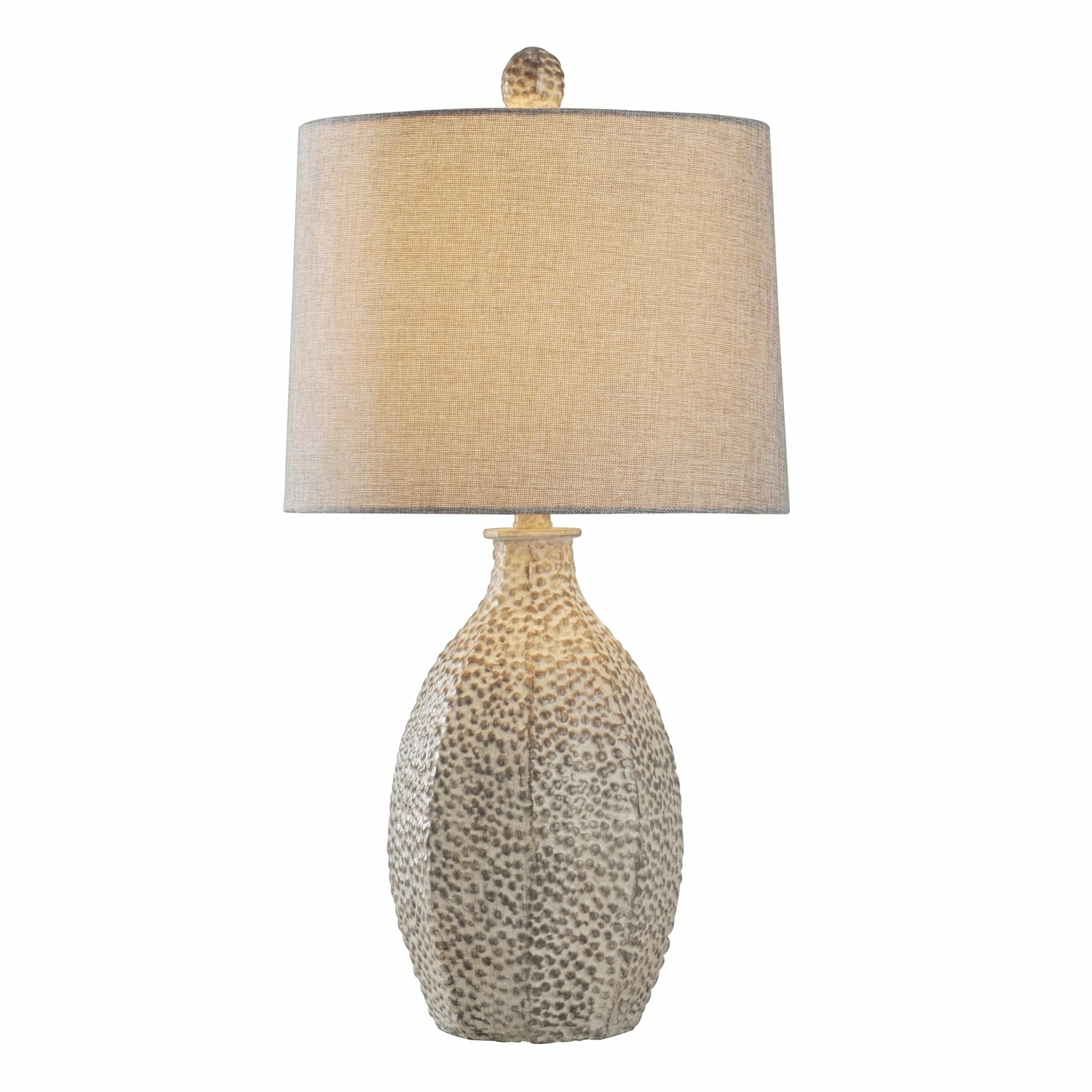 Hot Sale ✔️ StyleCraft Home Collection StyleCraft Laurie Bokava Table Lamp - Textured Grey Shade ✔️ - Image 2