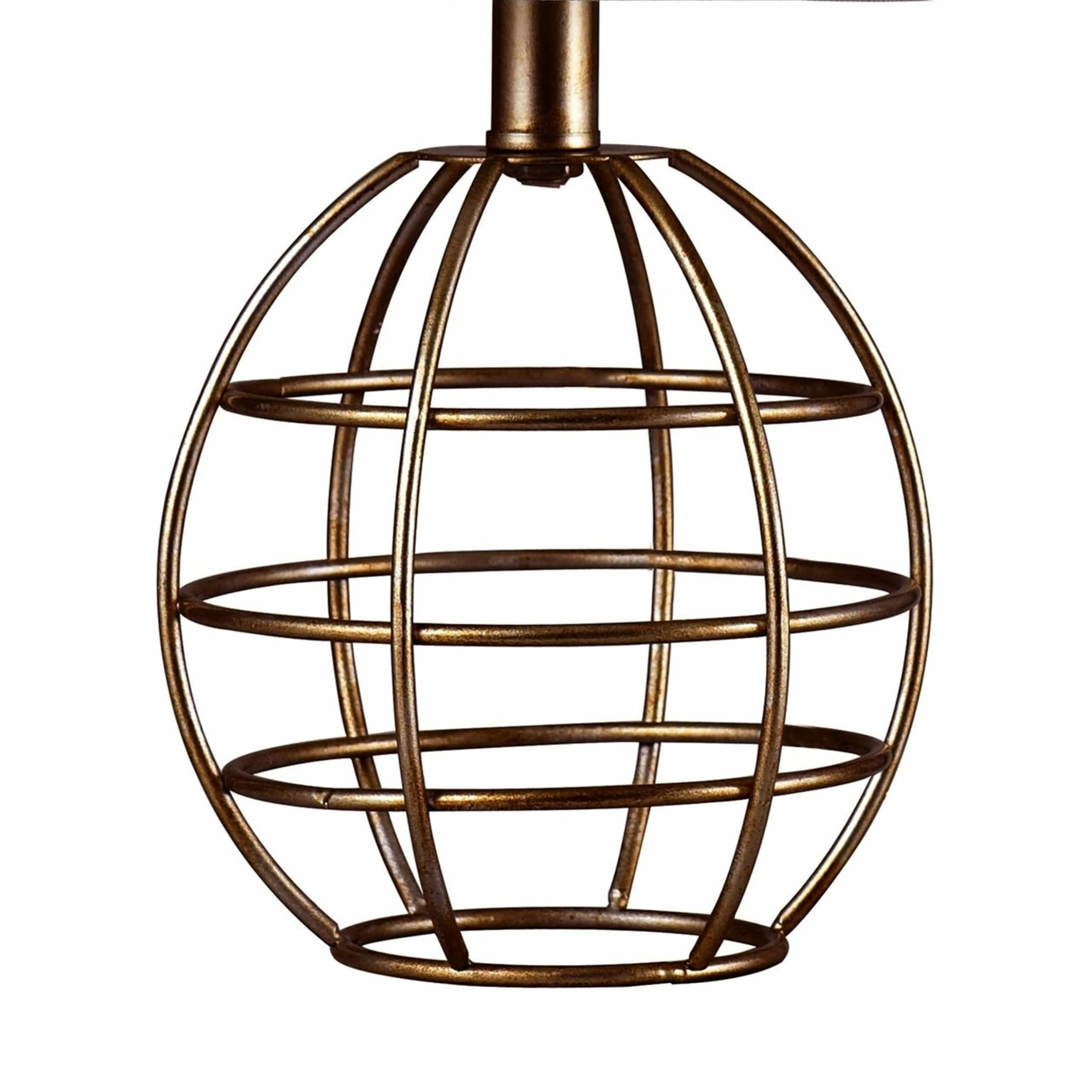 Hot Sale π StyleCraft Home Collection StyleCraft Margaret Antique Speckled Gold Table Lamp - Brussels Off White Shade π - Image 3