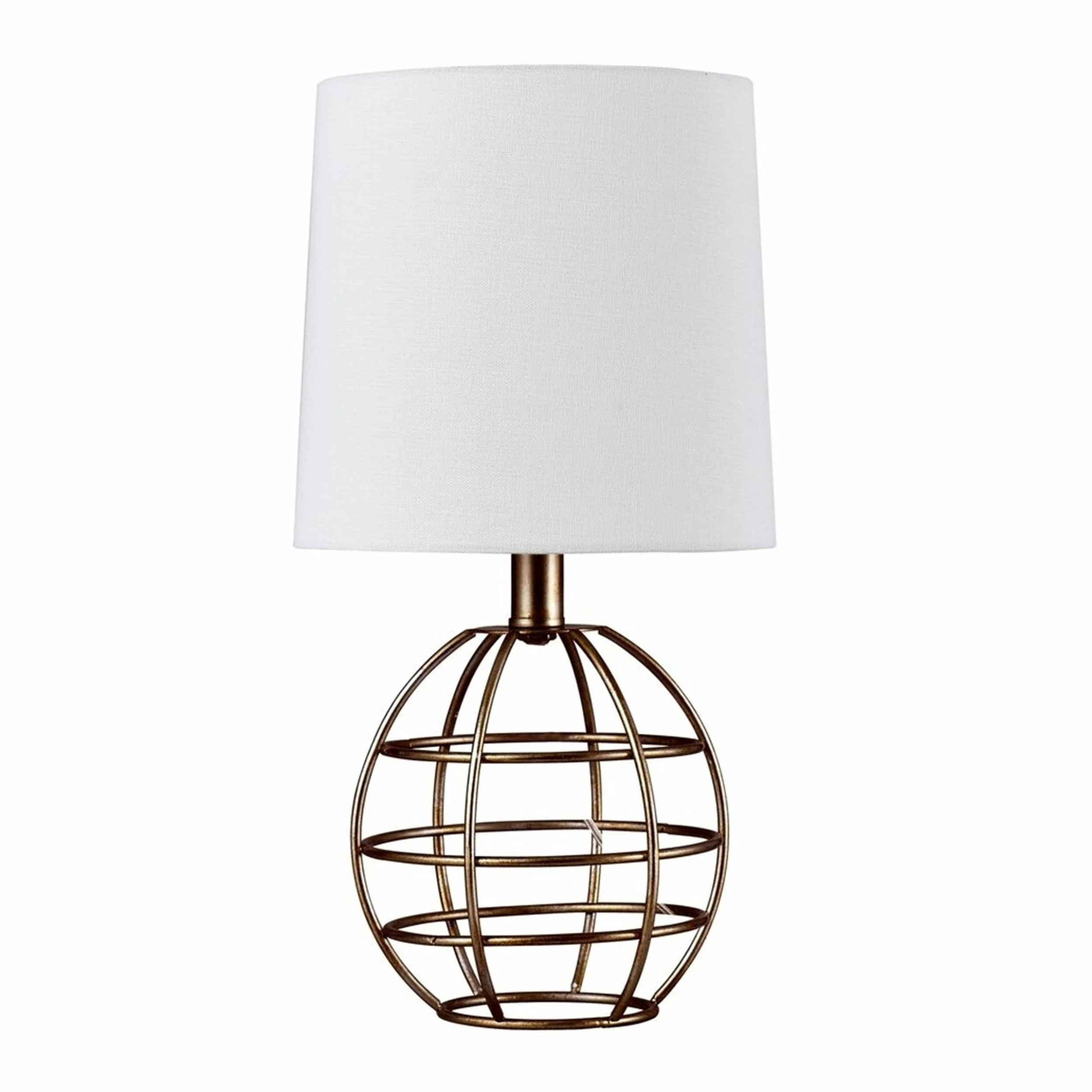 Hot Sale π StyleCraft Home Collection StyleCraft Margaret Antique Speckled Gold Table Lamp - Brussels Off White Shade π - Image 2