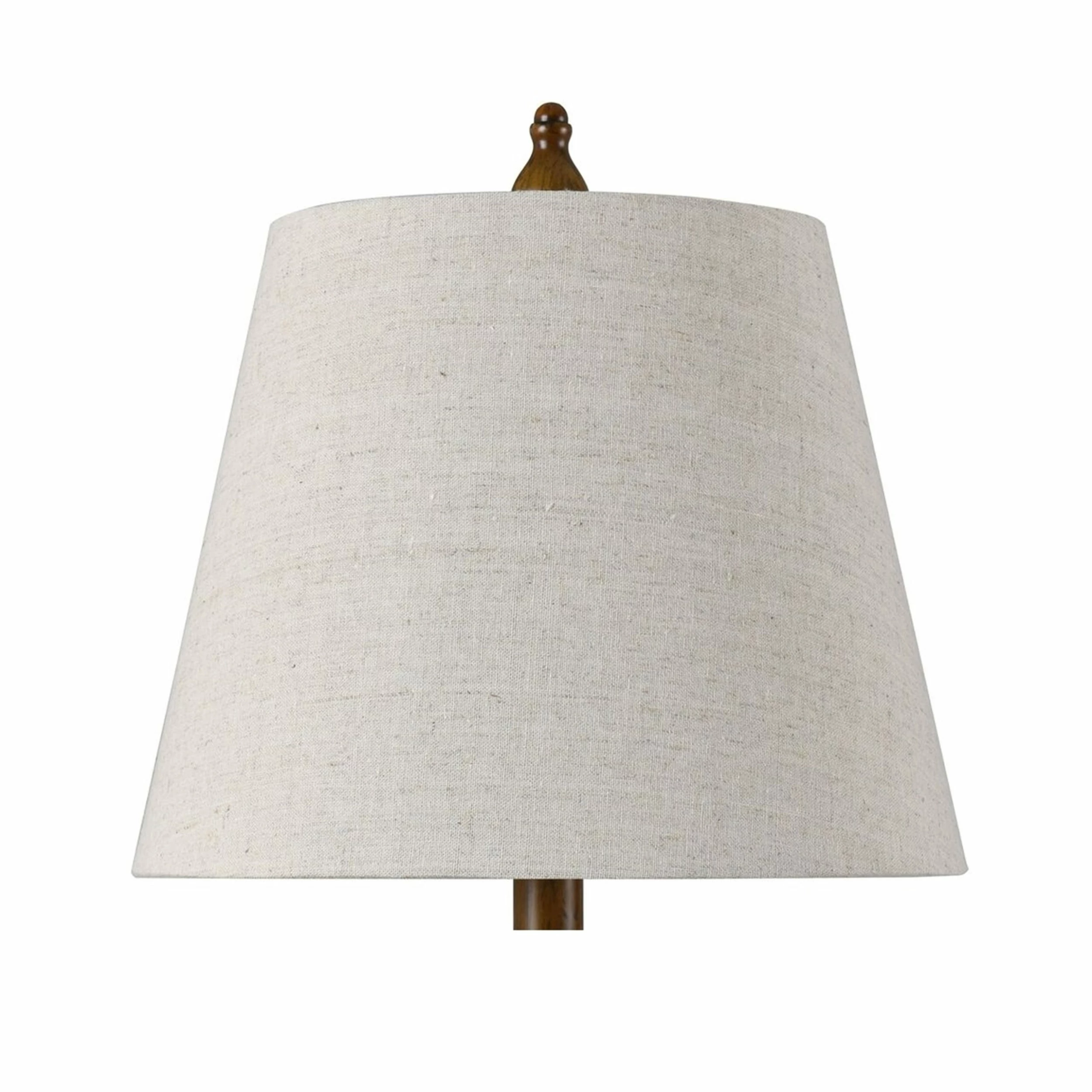 Cheap ๐ StyleCraft Home Collection StyleCraft Marion French Oak Table Lamp - Heathered Light Beige Shade ๐งจ - Image 4