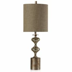 Coupon ⭐ StyleCraft Home Collection StyleCraft Mercury Glass And Brushed Metal Table Lamp 😀