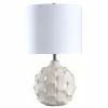 Budget ❤️ StyleCraft Home Collection StyleCraft Naxos White Ceramic Table Lamp - White Shade 🥰