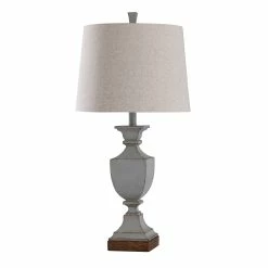 Buy ❤️ StyleCraft Home Collection StyleCraft Oldbury Blue Urn Style Table Lamp 😍
