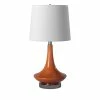 Top 10 👍 StyleCraft Home Collection StyleCraft Orange Table Lamp - White Hardback Fabric Shade 👍