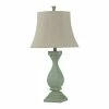 Best Pirce ⌛ StyleCraft Home Collection StyleCraft Poly Sea Grass Green Table Lamp - Oatmeal Softback Fabric Shade 😀