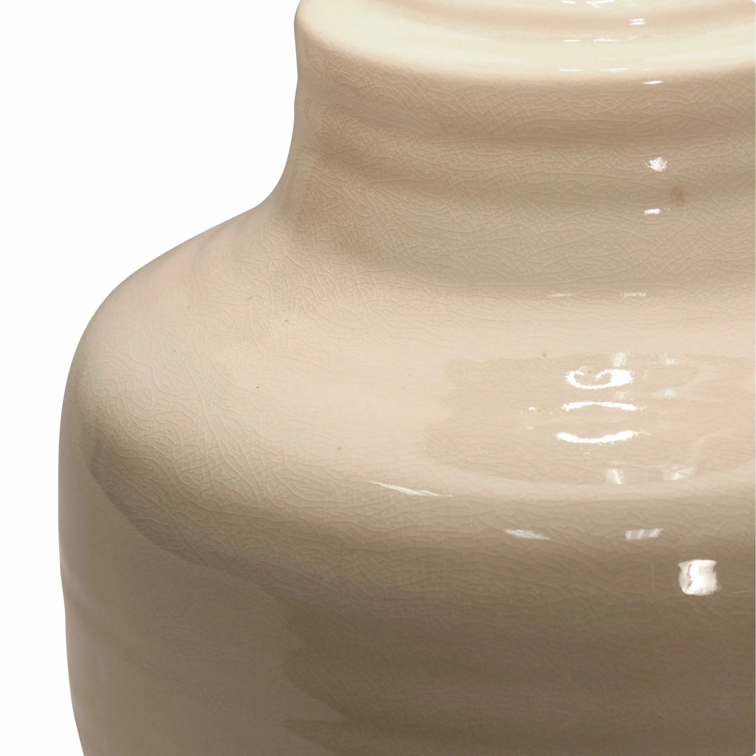 Budget ๐ StyleCraft Home Collection StyleCraft Prova Cream Ceramic Table Lamp - Beige Hardback Fabric Shade โ - Image 3