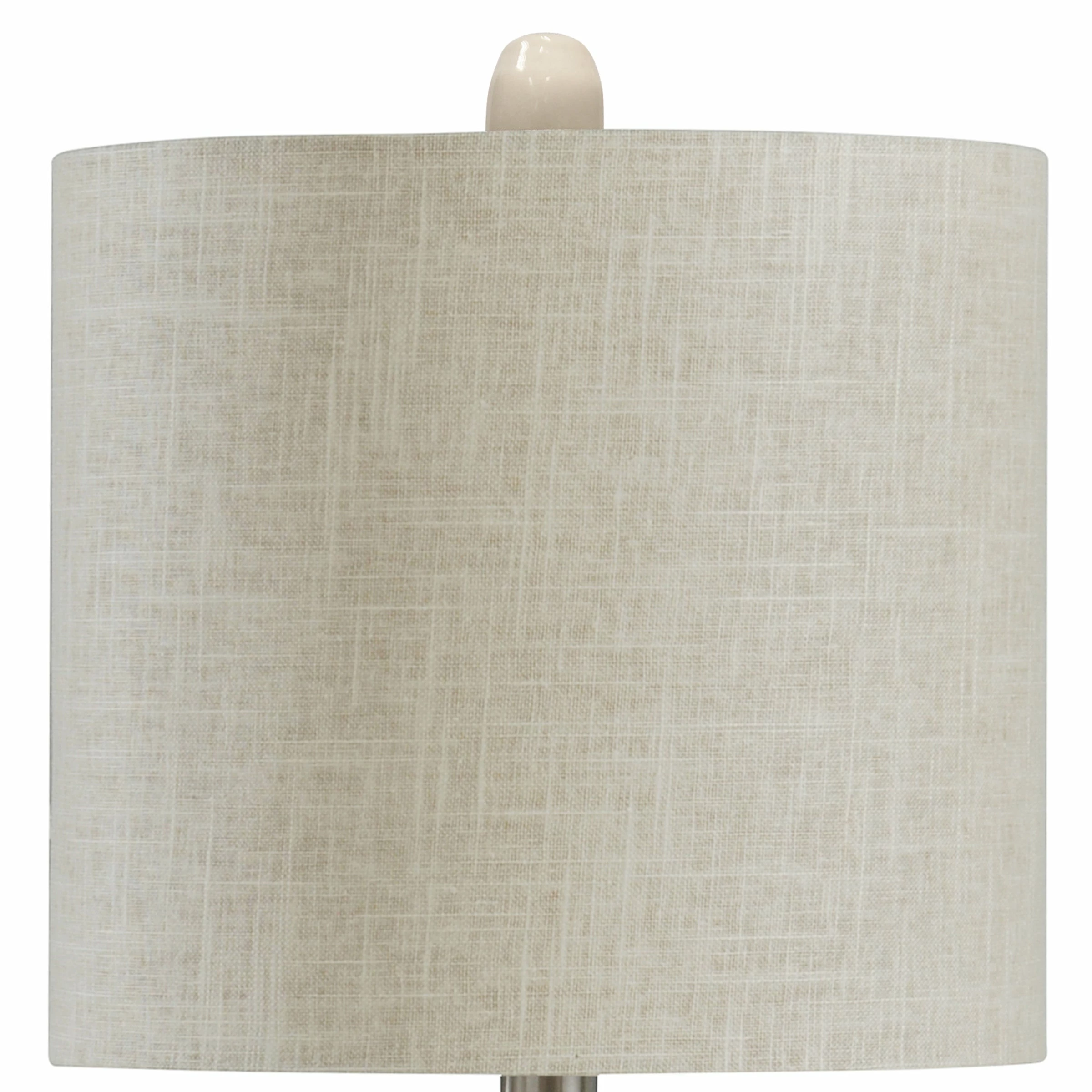 Budget ๐ StyleCraft Home Collection StyleCraft Prova Cream Ceramic Table Lamp - Beige Hardback Fabric Shade โ - Image 4