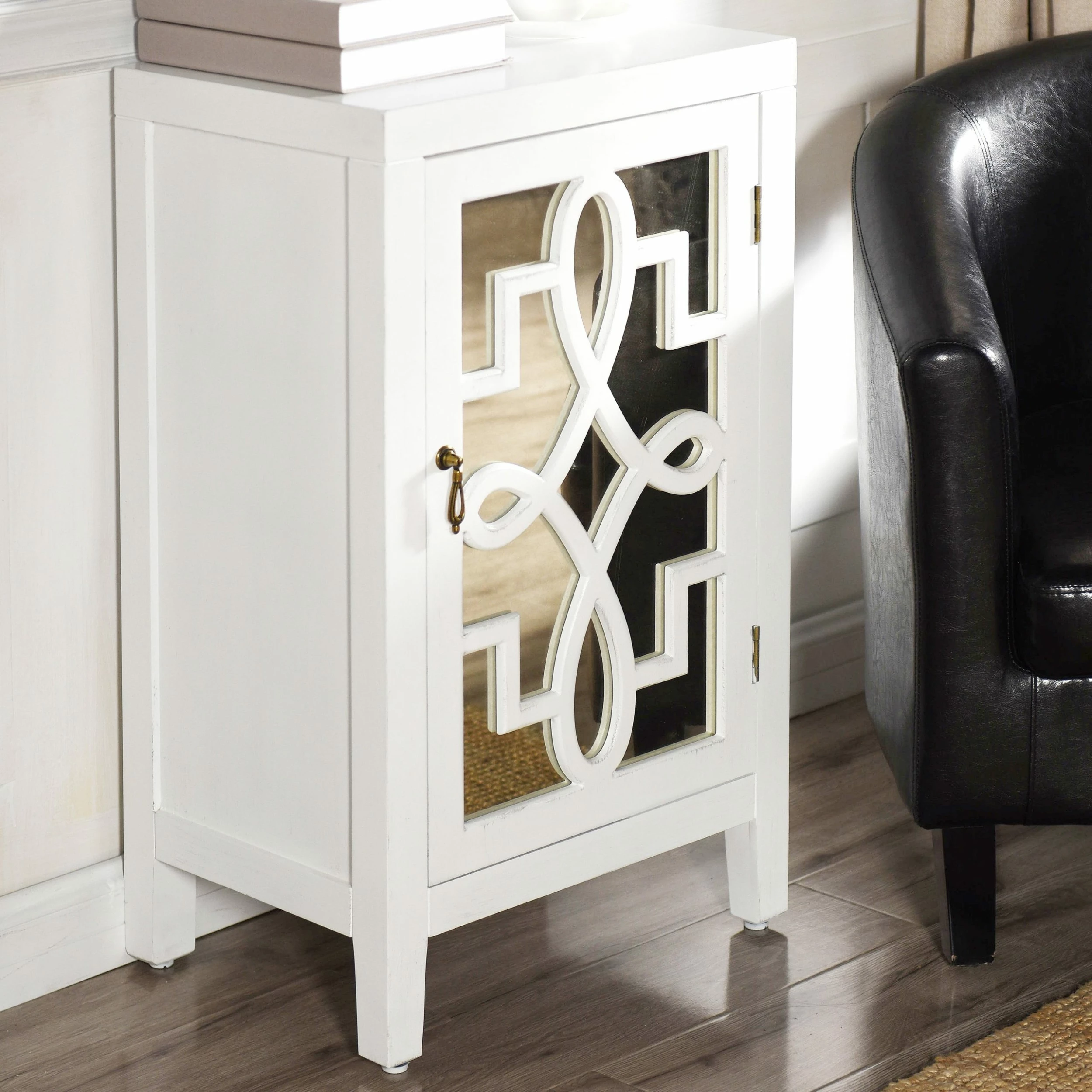 Coupon π StyleCraft Home Collection StyleCraft Roxie Rose White Nightstand βοΈ - Image 4