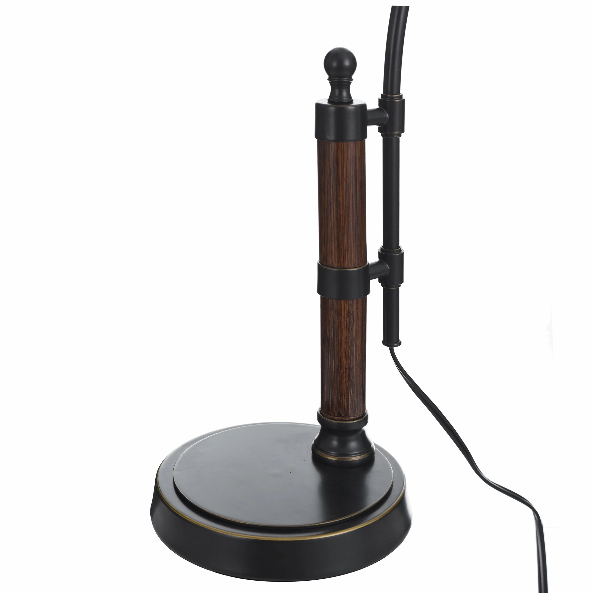 Deals ⌛ StyleCraft Home Collection StyleCraft Russet Bronze Table Lamp - Black Metal Shade 🛒 - Image 4