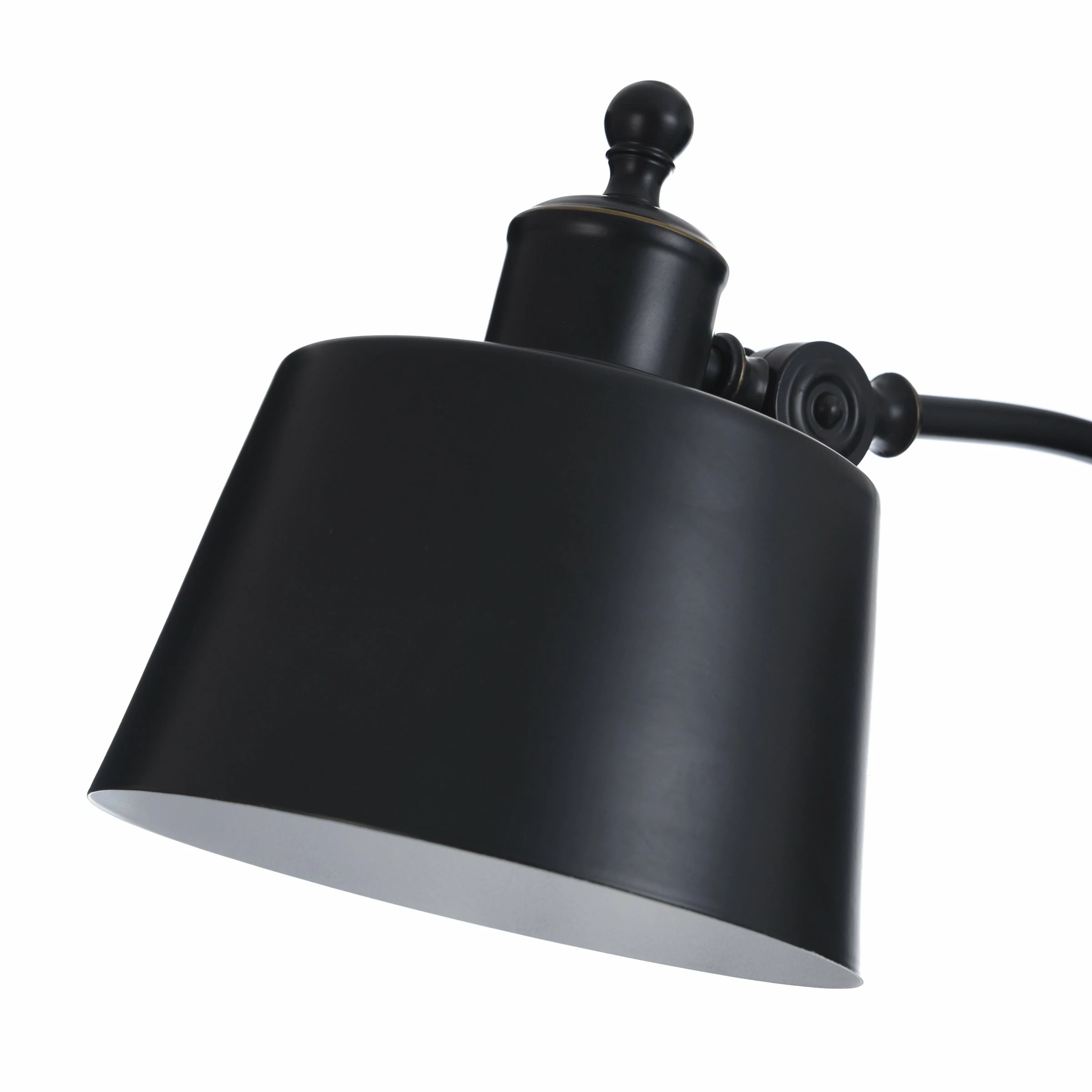 Deals ⌛ StyleCraft Home Collection StyleCraft Russet Bronze Table Lamp - Black Metal Shade 🛒 - Image 5