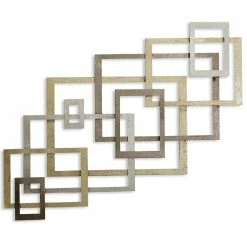 Top 10 😀 StyleCraft Home Collection StyleCraft Square Metal Gold Wall Décor 😉