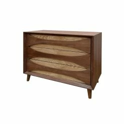 Hot Sale 🤩 StyleCraft Home Collection Stylecraft 3-drawer Walnut Stain Chest ⌛