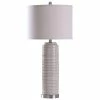 Best Sale 💯 StyleCraft Home Collection StyleCraft Anastasia Beige Table Lamp - Off White Shade 😍