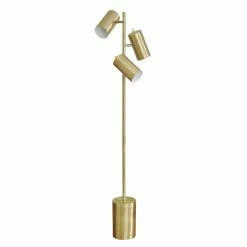 Best deal ⭐ StyleCraft Home Collection StyleCraft Antique Metal Brass 3-ight Floor Lamp 🔥
