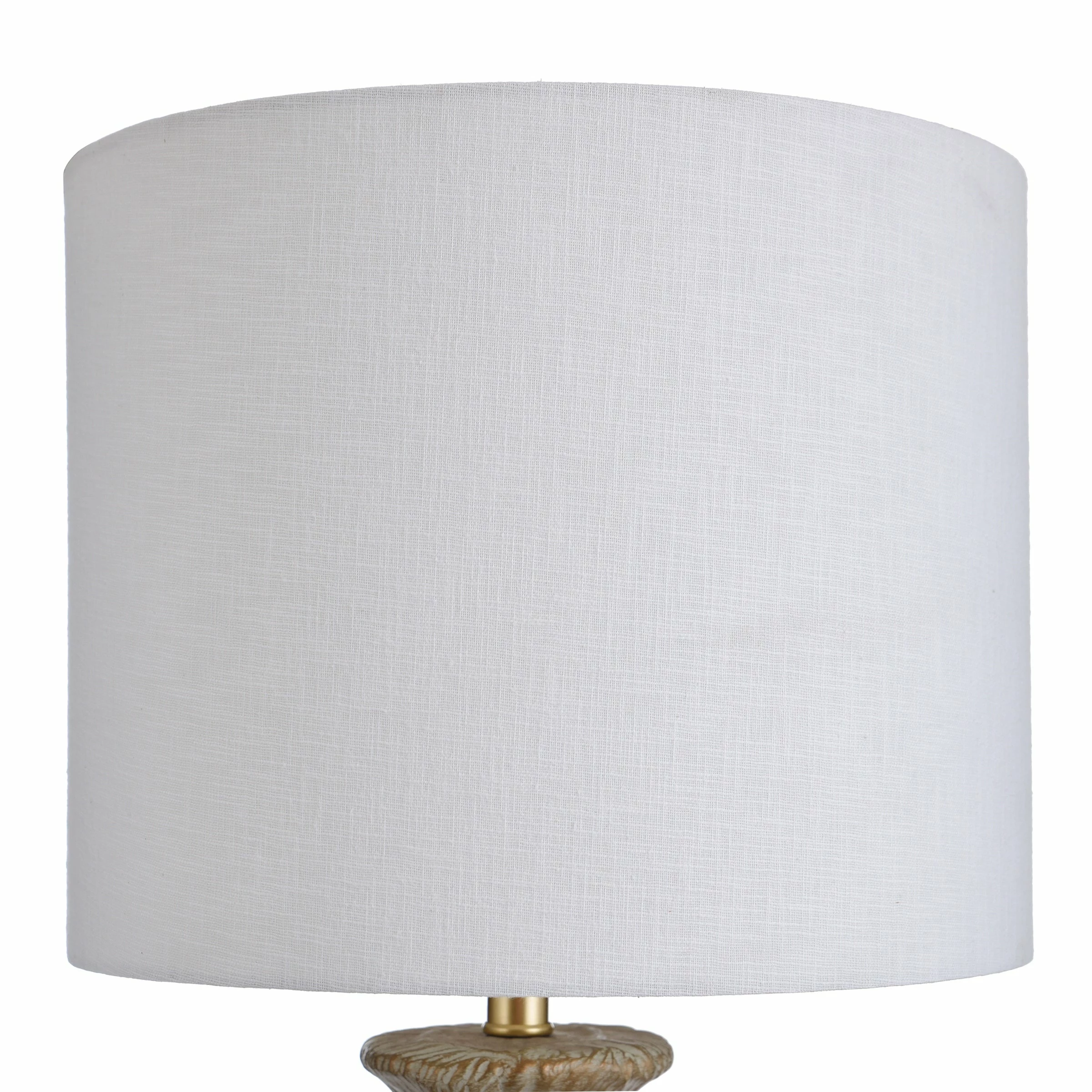 Brand new ⭐ StyleCraft Home Collection StyleCraft Baffo Round Transitional Moulded Table Lamp With Gold Body Brass Base ✨ - Image 4