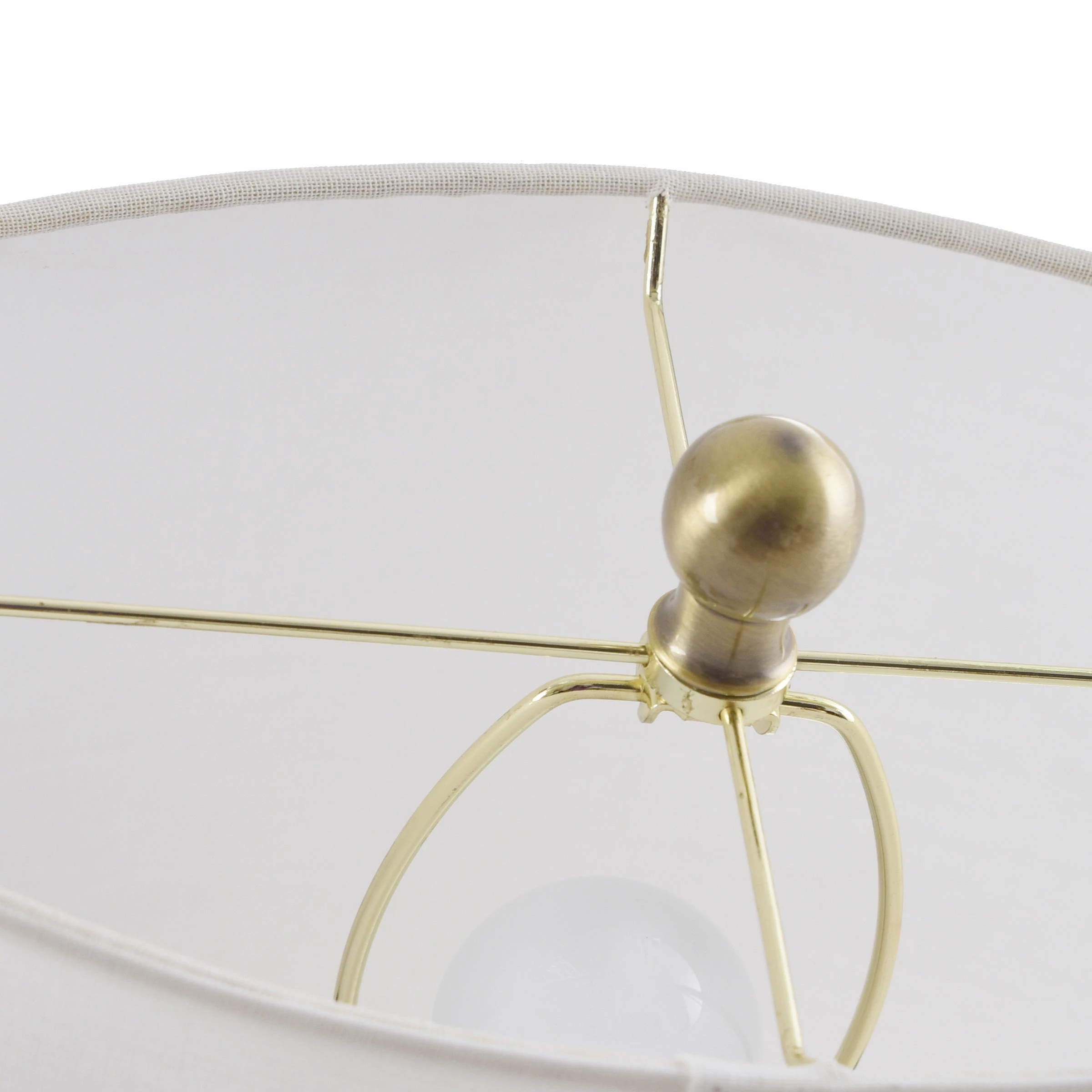 Cheapest โจ StyleCraft Home Collection StyleCraft Banbury Large Round Transitional Dimpled Moulded Table Lamp Ivory ๐ - Image 6