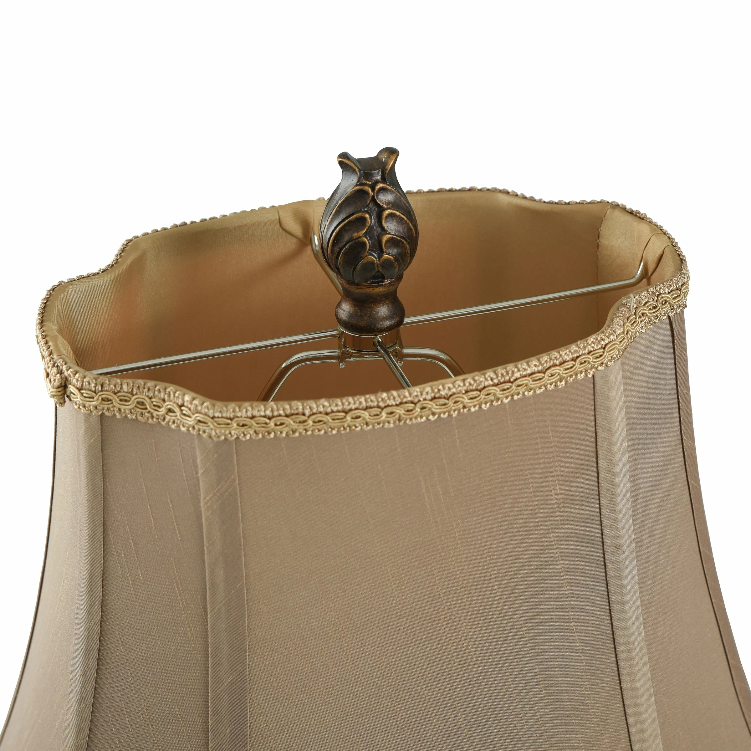 Brand new 🧨 StyleCraft Home Collection StyleCraft Blue And Gold Table Lamp - Taupe Fabric Shade ⭐ - Image 3
