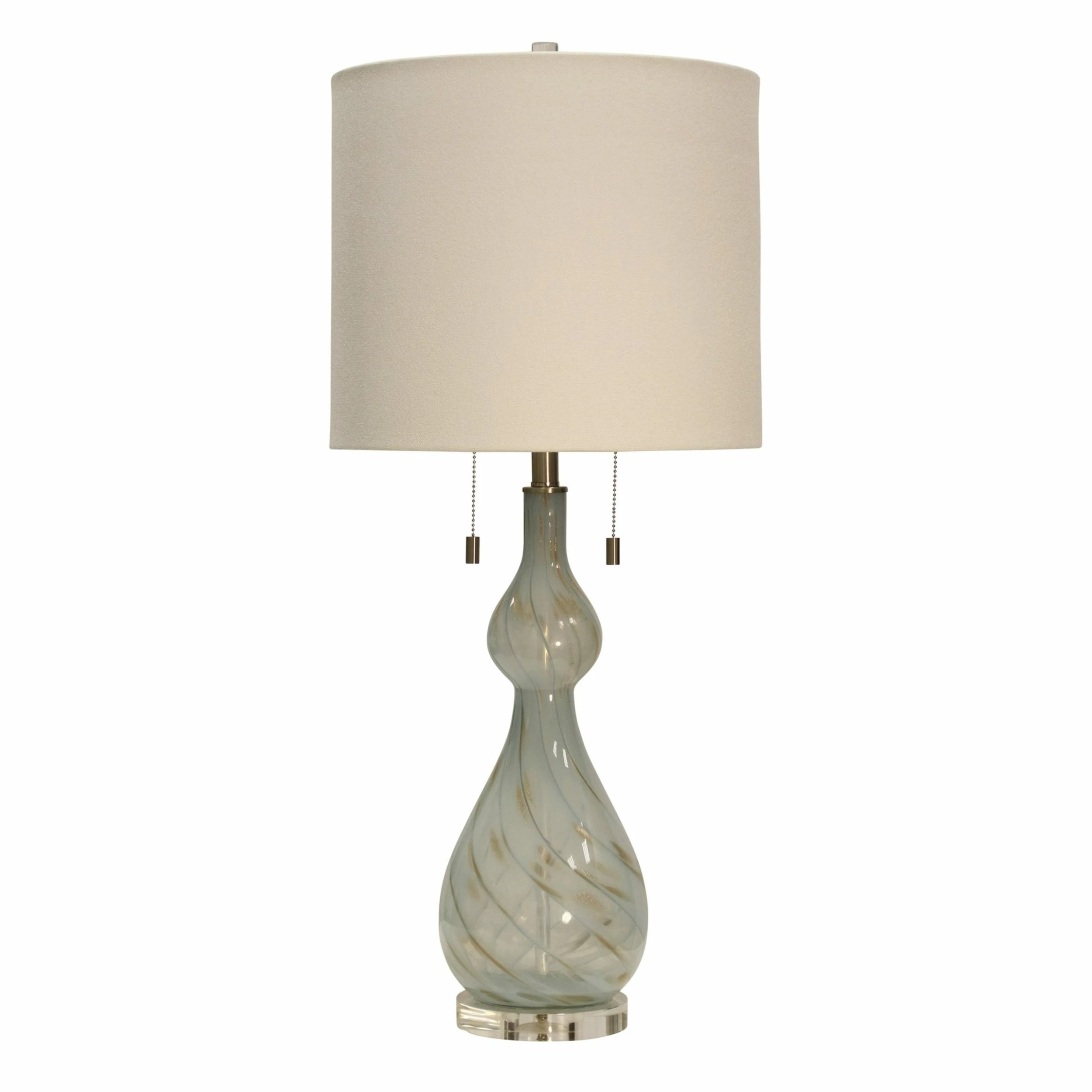 Best Pirce ๐ StyleCraft Home Collection StyleCraft Bluegate Table Lamp - Cream Hardback Fabric Shade ๐