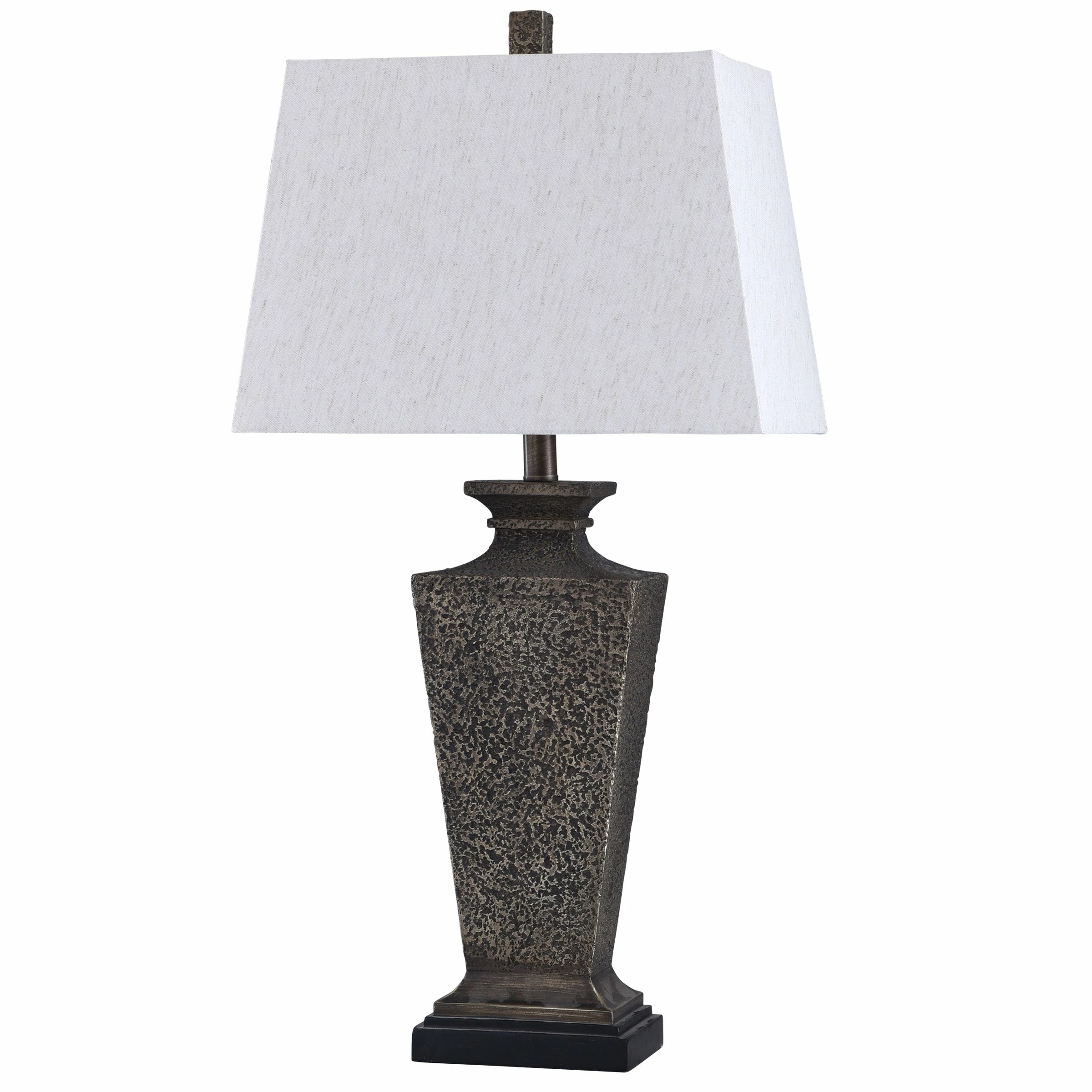Discount π StyleCraft Home Collection StyleCraft Bossier Bronze Table Lamp - White Shade β