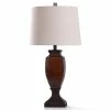 Buy 👍 StyleCraft Home Collection StyleCraft Brackley Dark Amber Colored High Gloss Glazed Ceramic With Dark Painted Bronze Metal Base Table Lamp 🥰
