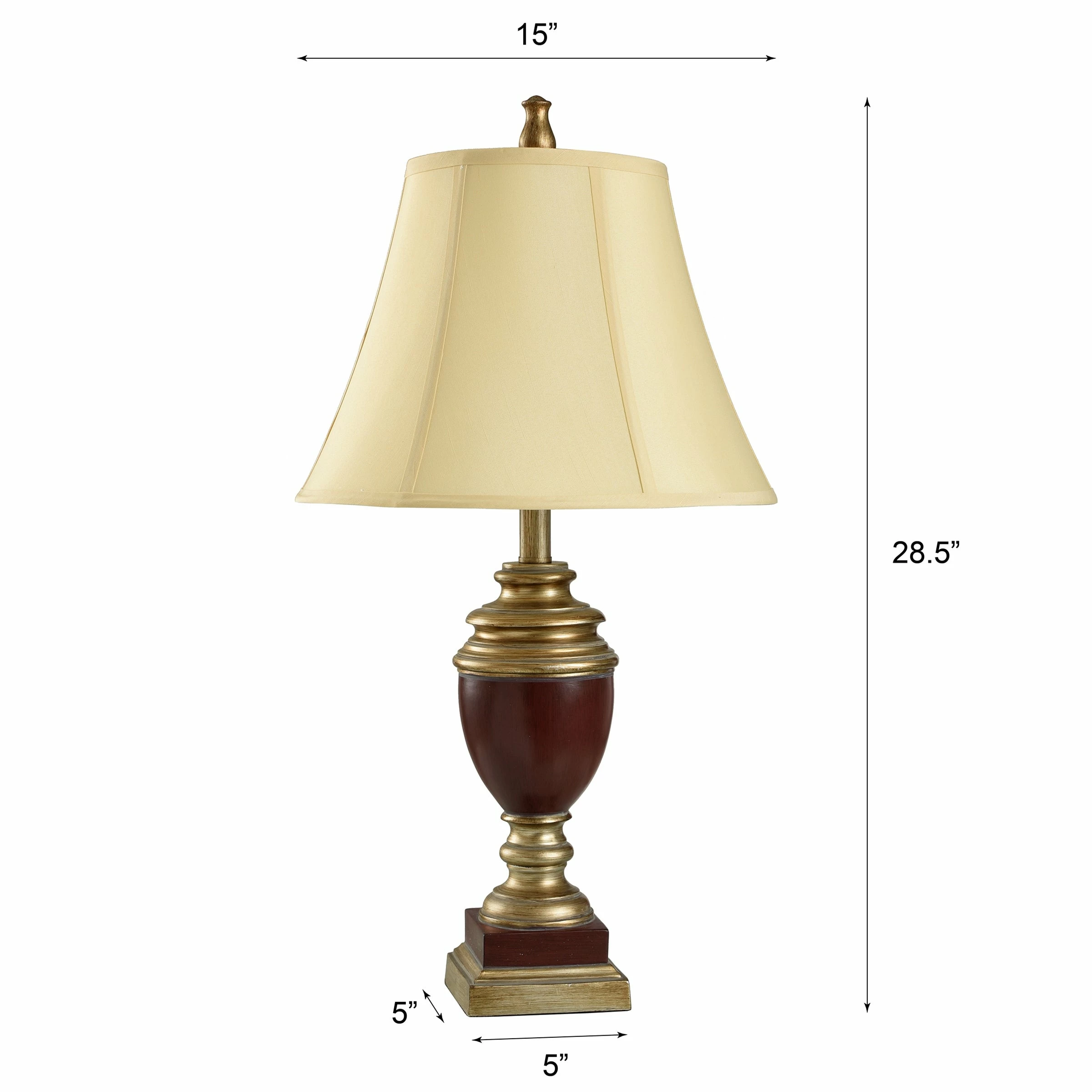 Top 10 ๐ฅ StyleCraft Home Collection StyleCraft Bronze Gamet Table Lamp - Taupe Fabric Shade ๐ฏ - Image 8