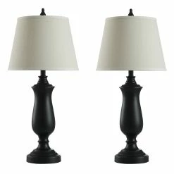 Cheap 😉 StyleCraft Home Collection StyleCraft Bronze Metal Table Lamp (Set Of 2) 👏